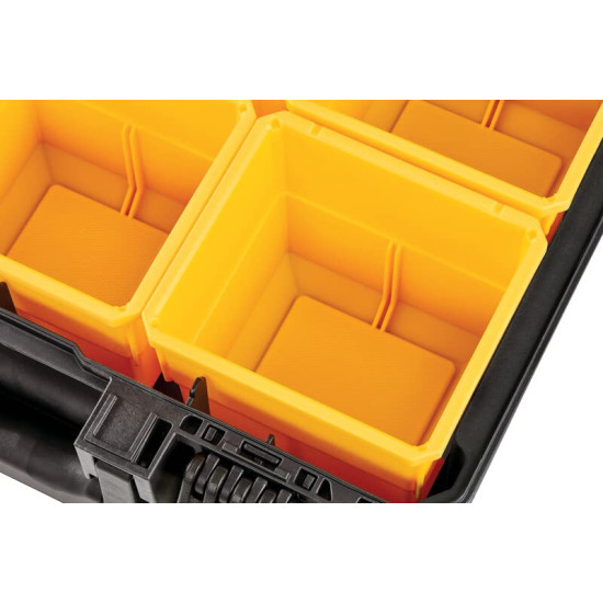 DEWALT DWST83392-1 1.7kg TOUGHSYSTEM 2.0 Half Width Deep Organiser; ‎26.2 x 12.7 x 36.5 cm