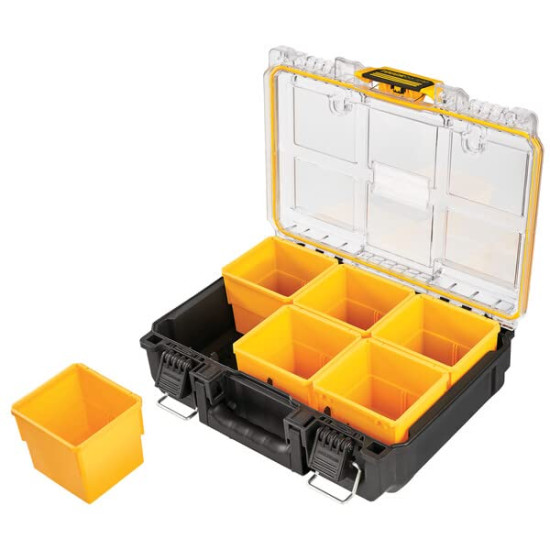 DEWALT DWST83392-1 1.7kg TOUGHSYSTEM 2.0 Half Width Deep Organiser; ‎26.2 x 12.7 x 36.5 cm