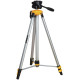 DEWALT Laser Level Tripod, ¼ x 20 Thread Mount, Collapsible Legs, Non-Skid Feet, Carrying Pouch Included (DW0881T),Black, One Size,Silver