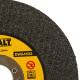 DWA4522 125 x 22.23 x 3 mm Metal Cutting Wheel T 27 