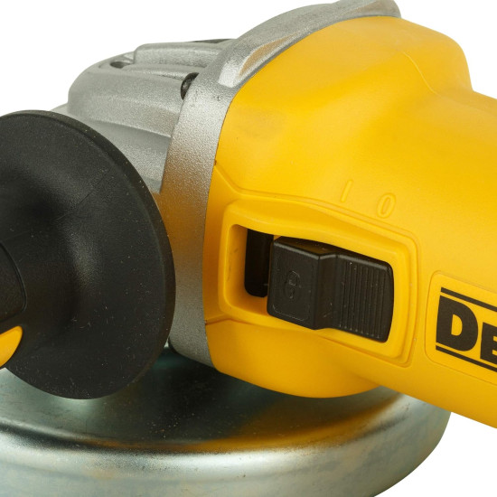 Dewalt DWE4235 1400W, 125mm Medium Angle Grinder with DES Technology and Innovative Anti Vibration System (Yellow)