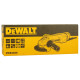 Dewalt DWE4235 1400W, 125mm Medium Angle Grinder with DES Technology and Innovative Anti Vibration System (Yellow)