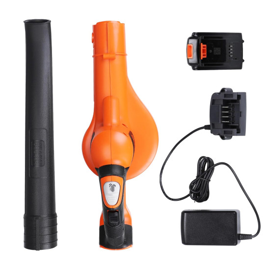 BLACK & DECKER GWC1820PCF-B1 18V Power Boost Blower With 1pc Battery & 1pc Charger