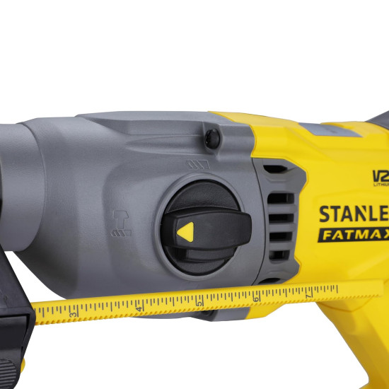 STANLEY FATMAX SBH900M2K-B1 20V 4.0Ah 20 mm Cordless Brushless Rotary Hammer With 2x4.0Ah Li-ion Batteries & 1pc Charger