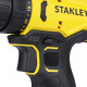 STANLEY SCH10D2K-IN(12 V)Brushed Cordless Hammer Drill Driver,2x2Ah Batteries&1.5A Charger,LED Light,Variable Speed Trigger Switch,Forward/Reverse Button,10mm Chuck,Clutch Setting 20+1,1 Year Warranty