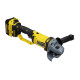 STANLEY FATMAX SCG400M2K-B1 20V 4.0Ah 100mm Cordless Brushed Grinder with 2pcs Batteries & 1pc Charger for Home, Mechanic, Tradesmen & Professional Use, 2 Year Warranty, YELLOW & BLACK
