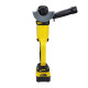 STANLEY FATMAX SCG400M2K-B1 20V 4.0Ah 100mm Cordless Brushed Grinder with 2pcs Batteries & 1pc Charger for Home, Mechanic, Tradesmen & Professional Use, 2 Year Warranty, YELLOW & BLACK