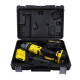 STANLEY FATMAX SCG400M2K-B1 20V 4.0Ah 100mm Cordless Brushed Grinder with 2pcs Batteries & 1pc Charger for Home, Mechanic, Tradesmen & Professional Use, 2 Year Warranty, YELLOW & BLACK