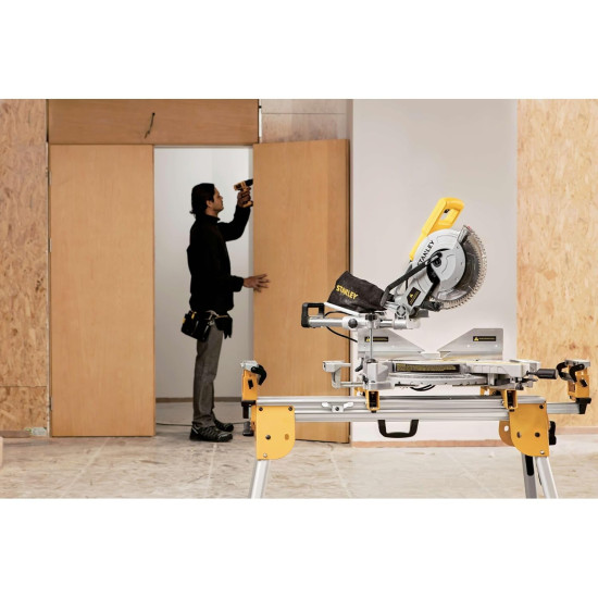 STANLEY SM18-B1 1800W Sliding Mitre Saw, 4800 rpm