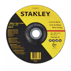 STA0411-IN  180 x 3.0 x 22Metal Cutting Wheel 