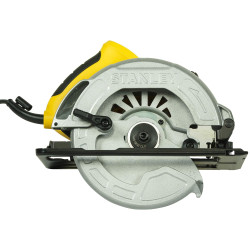 STANLEY SC16 7-1/4'' 1600W 5500 RPM Corded Electric Circular Saw with 24T Blade for Tradesmen & Professional Use, 1 Year Warranty, YELLOW & BLACK