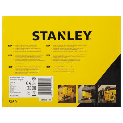 STANLEY SJ60 600W Variable Speed Pendulum JigSaw for cutting woodsheetmetal and plastic with 4 stage pendulum action(Yellow and Black)