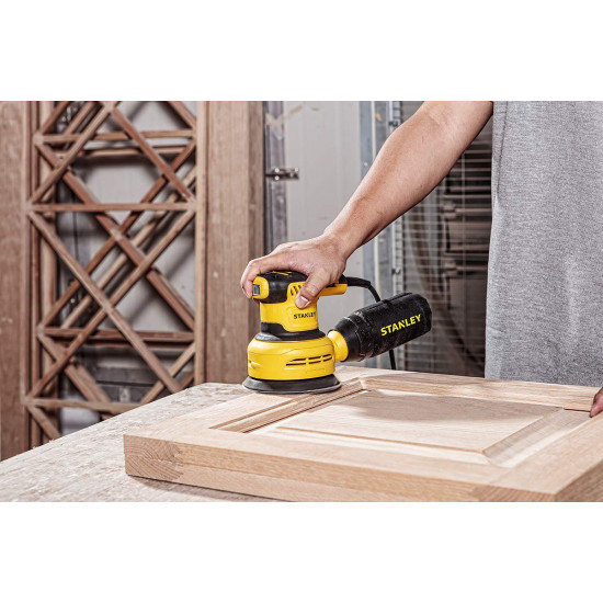 STANLEY SS28 280W 1/3rd Sheet Sander (Yellow and Black)