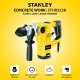 STANLEY STHR323K-IN 1250W 32mm 3 Mode L-Shape SDS-PlusHammer with Kitbox, 5.4Kg (Yellow and Black)