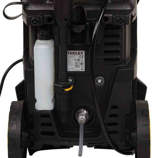 STANLEY SW19-B1 1900Watt 130 Bar,402 L/hr Flow Rate Industrial Grade Pressure Washer with Induction Motor (Yellow & Black)