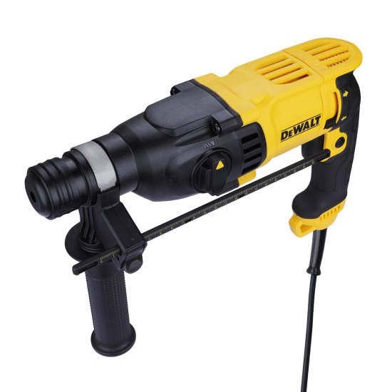 DEWALT D25133K-IN Combi Hammer For Drilling, Hammering & Chipping, 800W 26mm SDS-Plus 3 Mode 2Kg ,2 Year Warranty