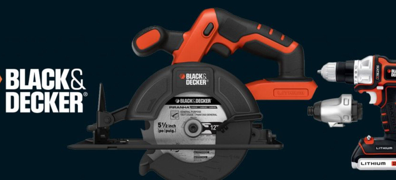 Black & Decker power tools